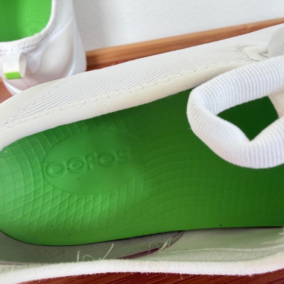 OOFOS Oomg Sport Shoes Oofoam Fibreflex Reduce Stress Ankle/Joints Sz 8 Woman - Picture 6 of 12